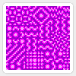 Magenta Sticker